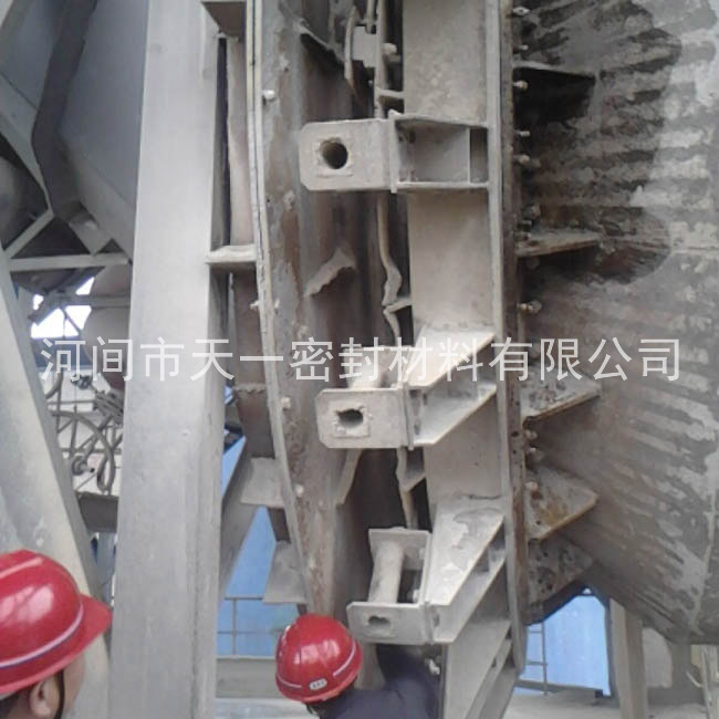 雲南師宗明馳水泥廠窯尾改造過程圖